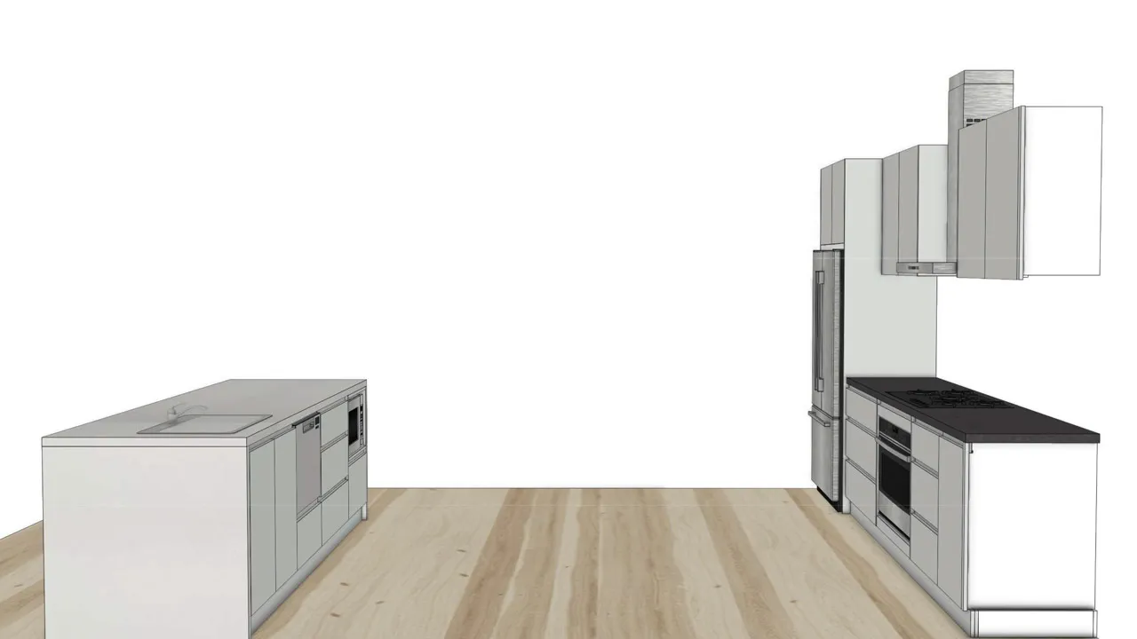 Double JS Kitchens 3D Design Services